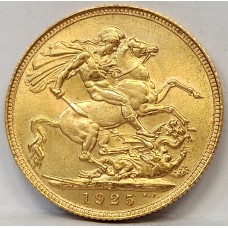 AUSTRALIA 1925 . ONE 1 SOVEREIGN . SYDNEY . GOLD